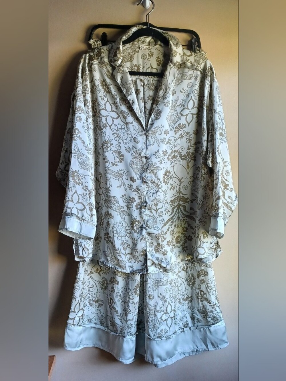 FREE PEOPLE Intimately, FP Dreamy Days Pajama Set In Green XS